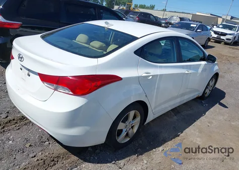 2013 Hyundai Elantra Gls из США, поврежденный, VIN 5NPDH4AE6DH263985